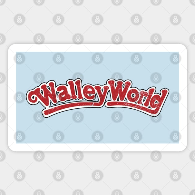 Walley World - vintage logo Magnet by BodinStreet